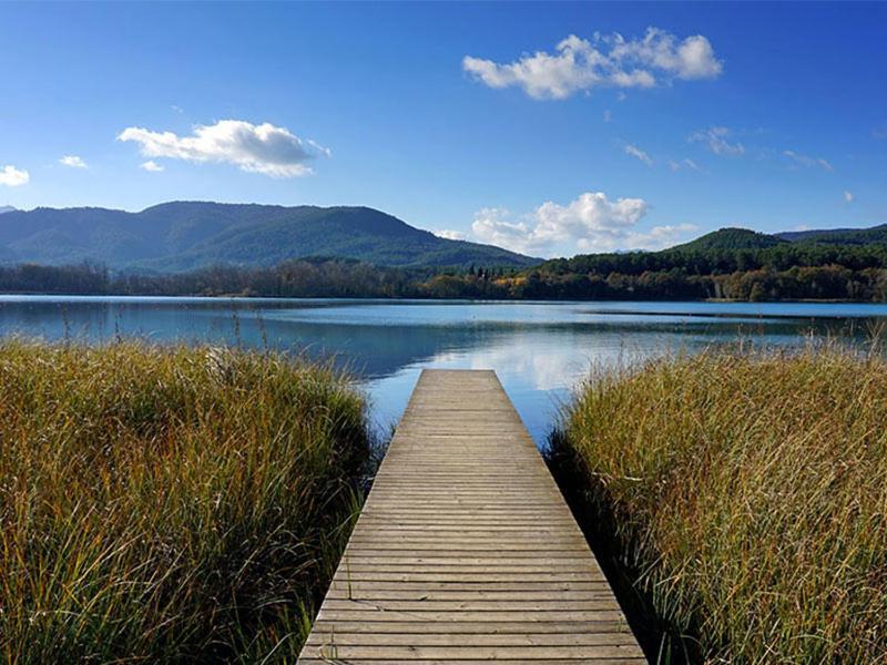 La Terraza Hotell Banyoles Exteriör bild